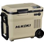 【TRUSCO】ＨｉＫＯＫＩ　１８Ｖ－１４．４Ｖ　コードレス冷温庫コンパクトタイプ　サンドベージュ　マルチボルトセット品